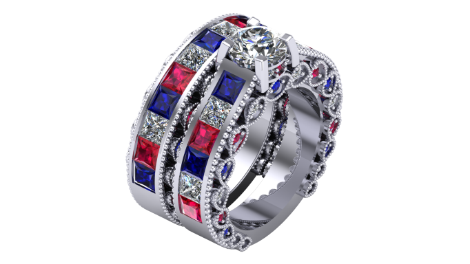 Harley quinn and hot sale joker wedding bands