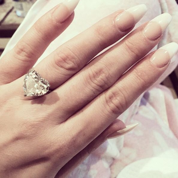 lady gaga heart shaped ring