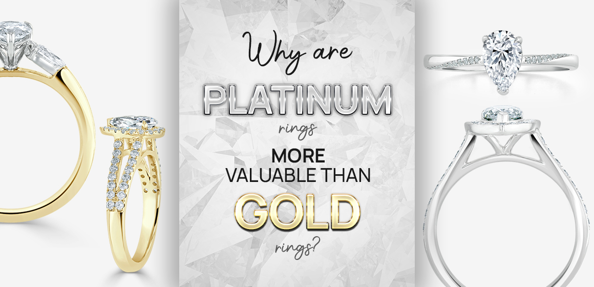 Why Does Platinum Jewelry Cost More Than Gold