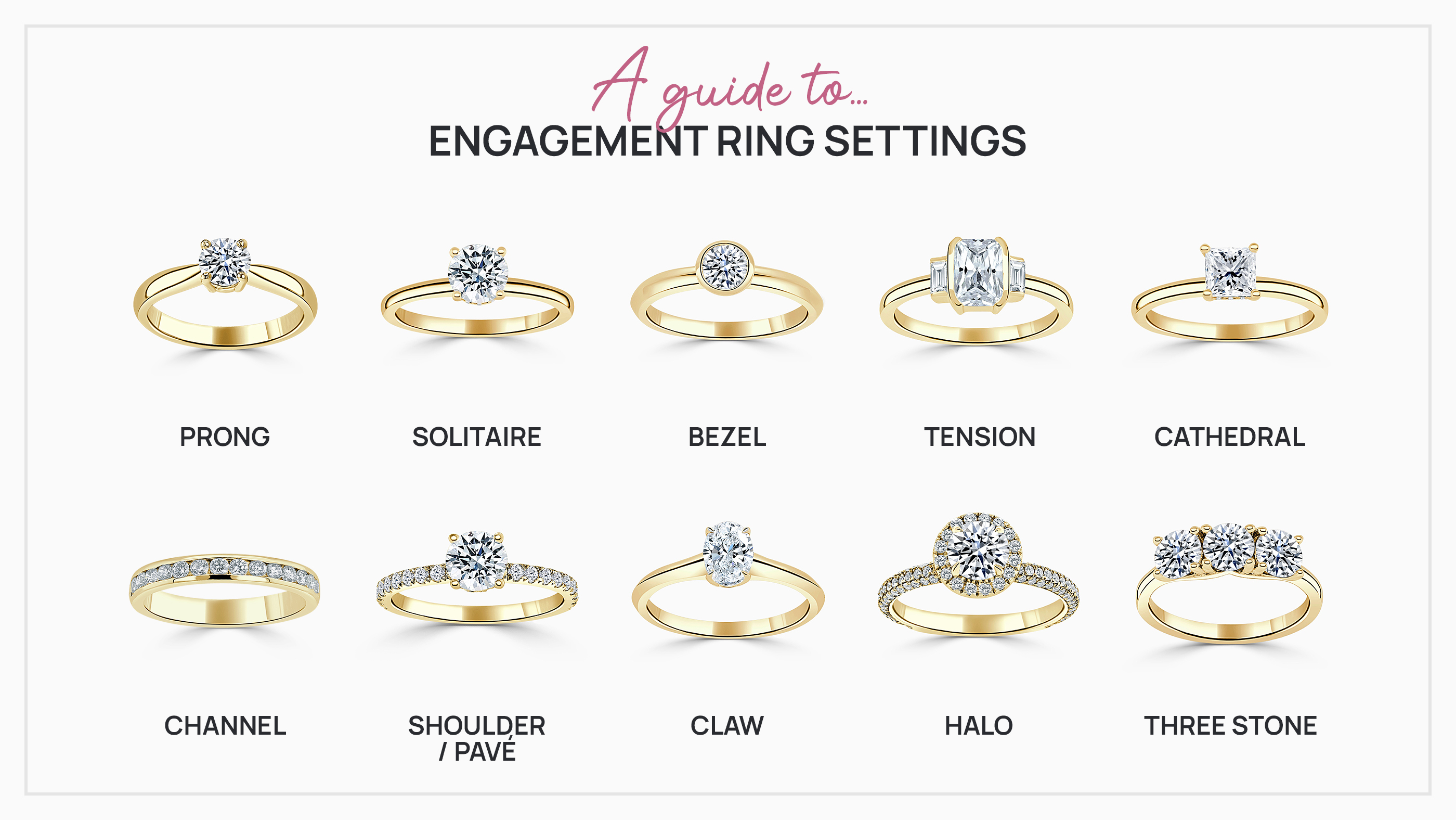 Moissanite Rings