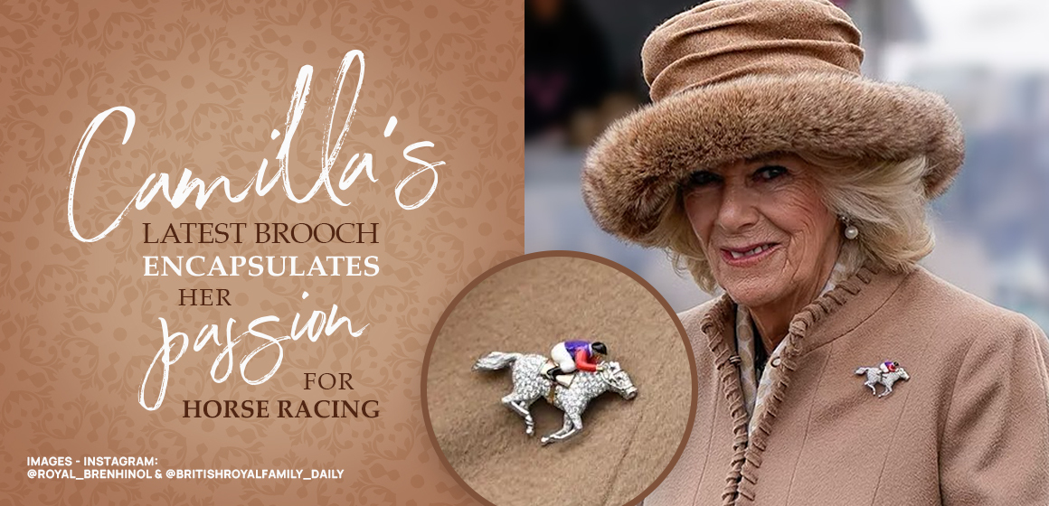 Queen Camilla's favourite piece of jewellery is a 'lucky' symbol