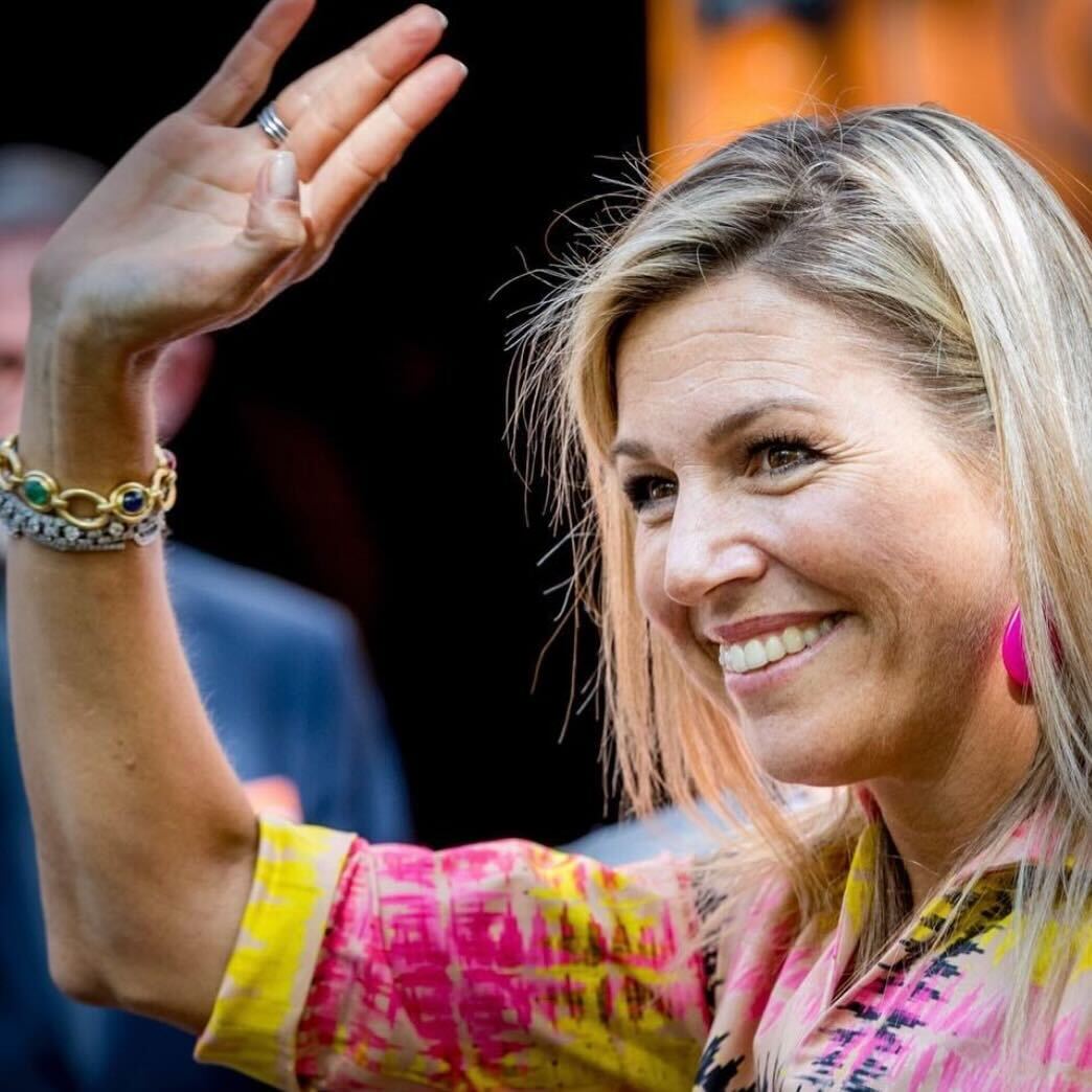 Doetinchem, Netherlands. 04th Sep, 2019. Queen Maxima (jewelery) of The  Netherlands at the Bibliotheek West Achterhoek in Doetinchem, on September  04, 2019, to talk with people from different target groups who are