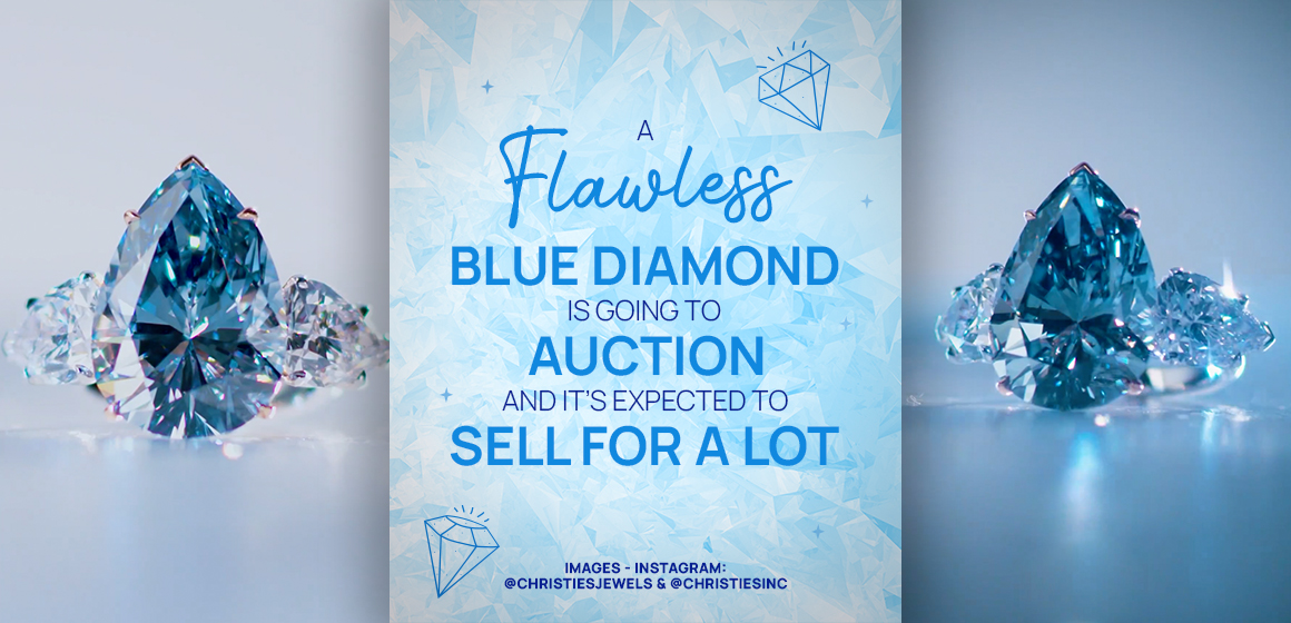 Flawless hot sale blue diamond