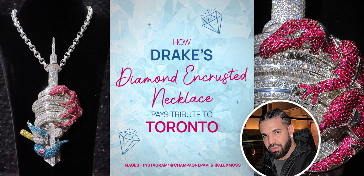 Drake's new chain pays homage to the Raptors, Blue Jays, and Maple