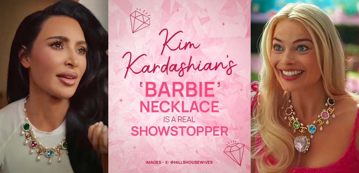 Kim Kardashian's 'Barbie' necklace is a real showstopper – VISIT THE